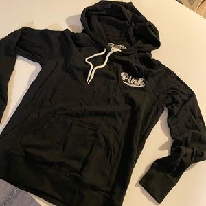 PINK black sweatshirt